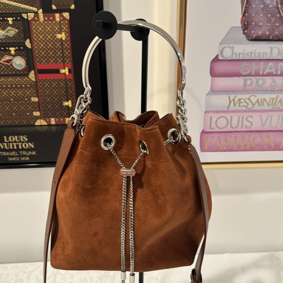 JUST LIKE NEW Jimmy Choo Bon Bon Bucket Bag - Picture 7 of 16